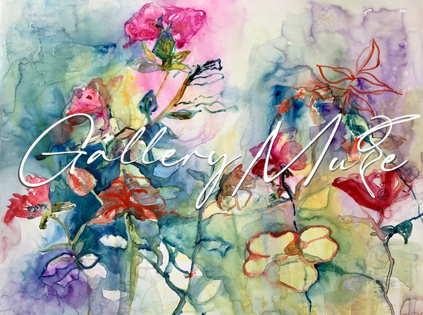 Colorful Rose Garden Canvas
