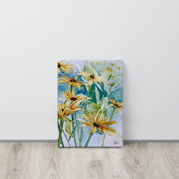 Black-Eyed Susans Canvas