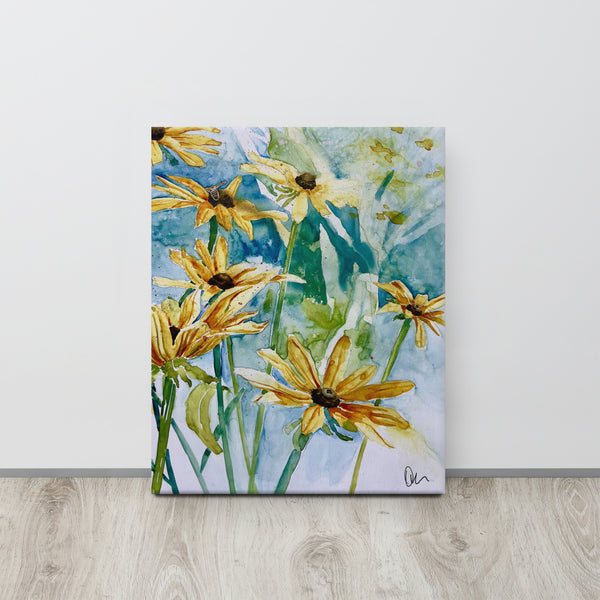 Black-Eyed Susans Canvas