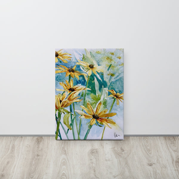 Black-Eyed Susans Canvas