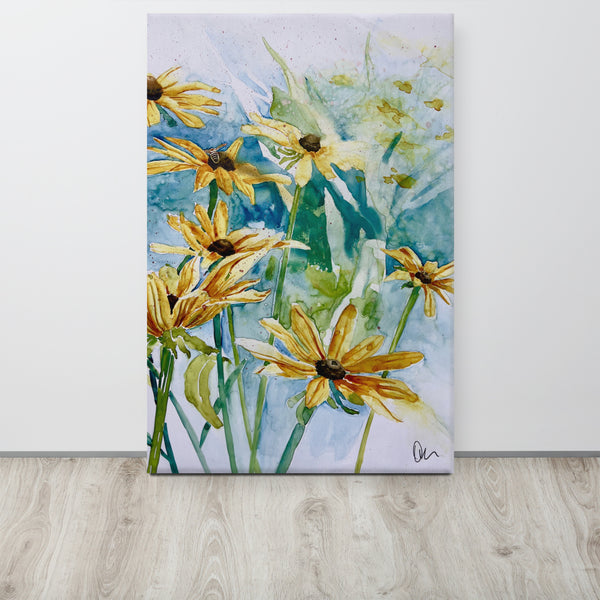 Black-Eyed Susans Canvas